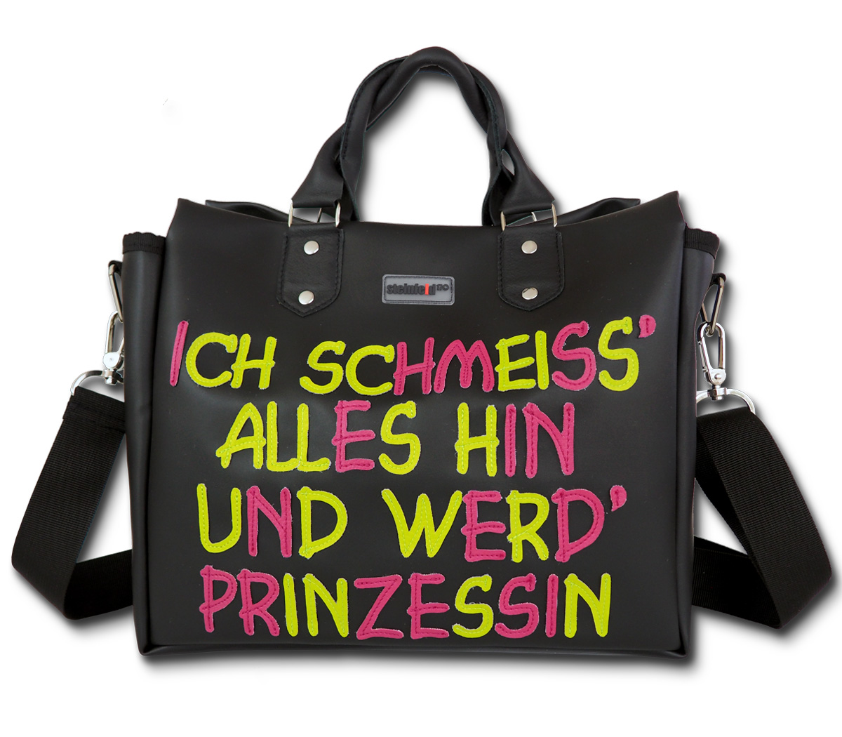 Shopper Prinzessin KL schwarz